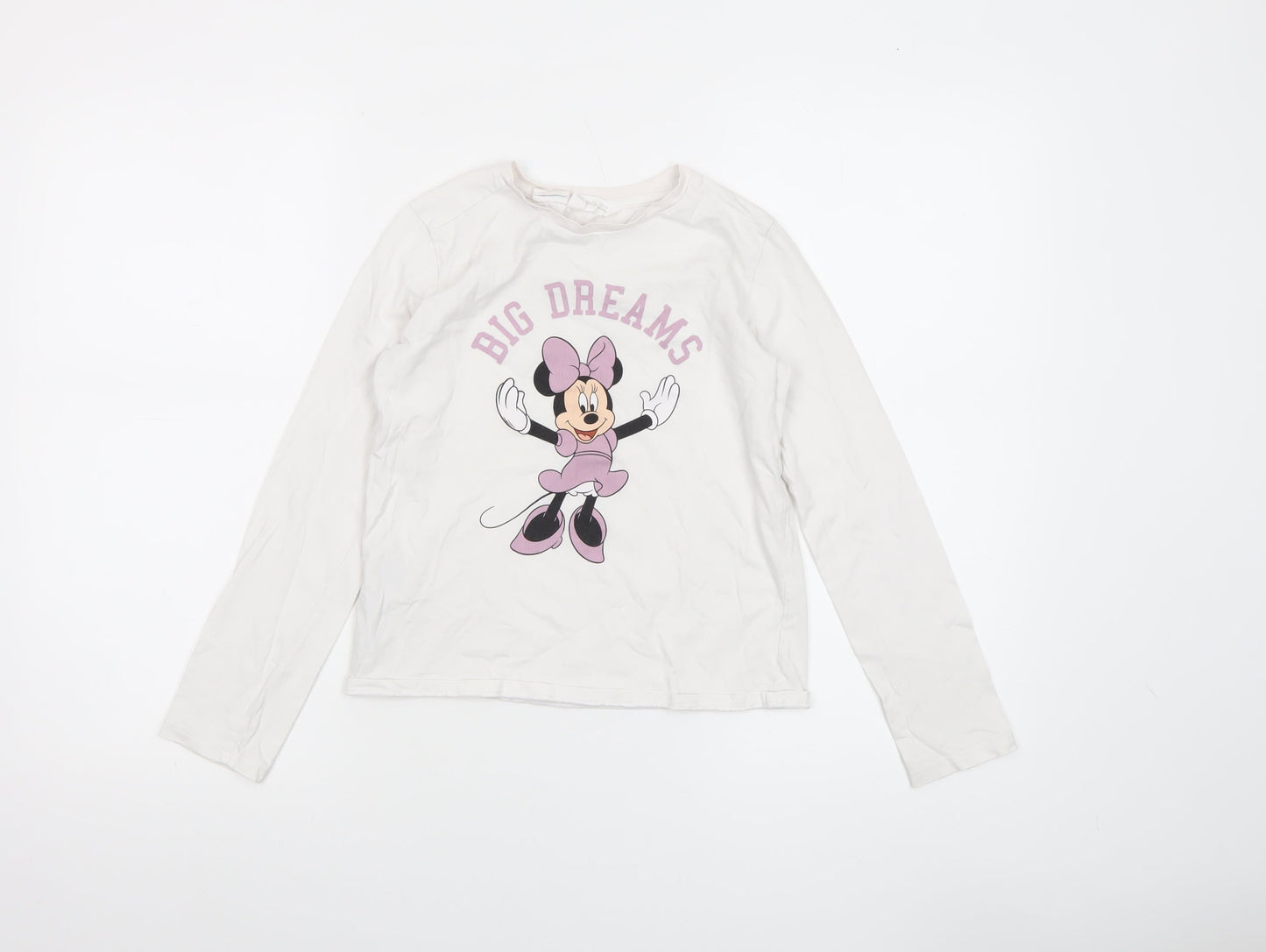 Boys UK Size 9-10 Years MNG White BasicJersey T-Shirt