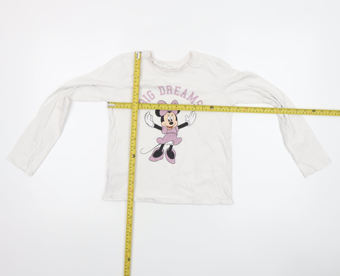 Boys UK Size 9-10 Years MNG White BasicJersey T-Shirt