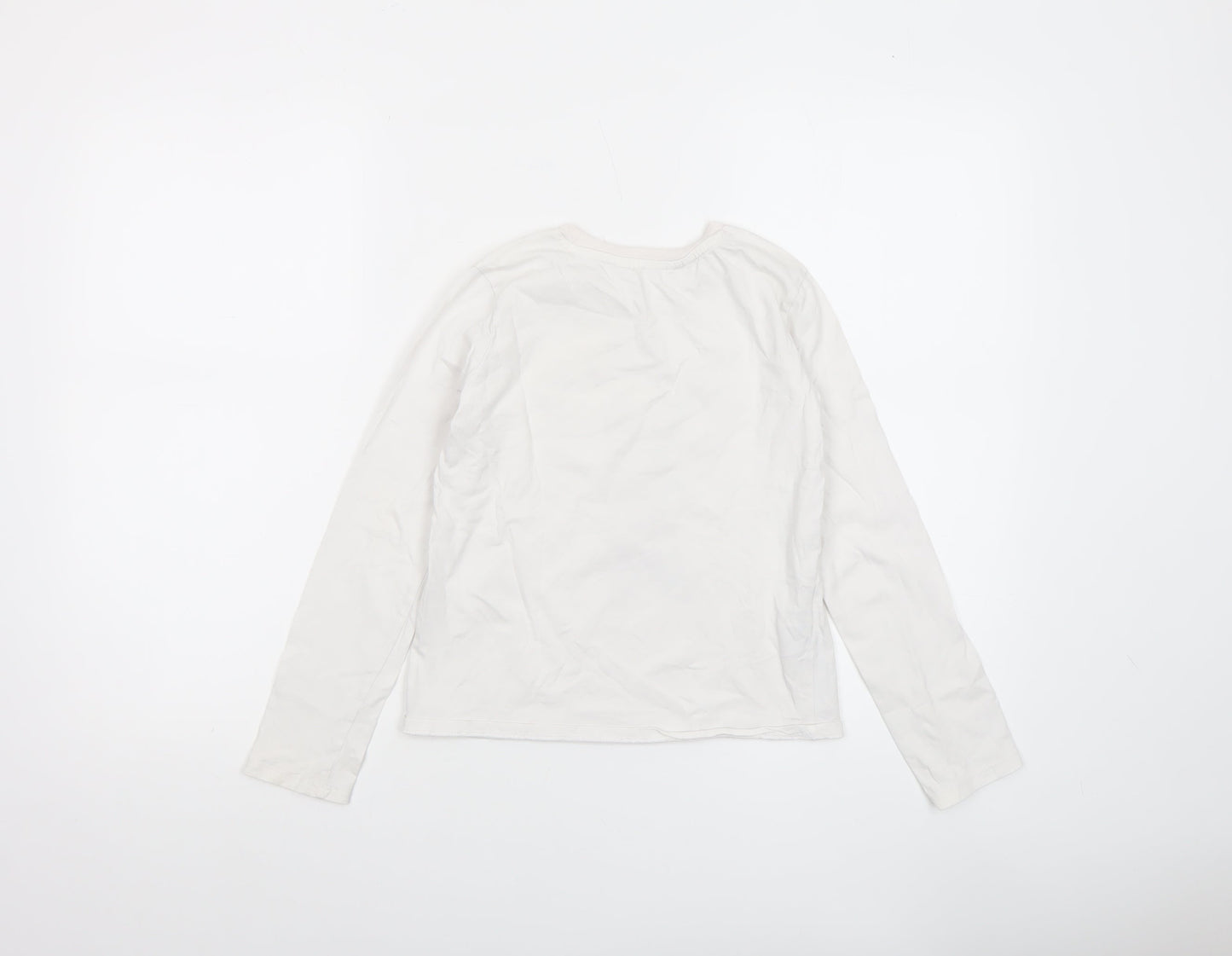 Boys UK Size 9-10 Years MNG White BasicJersey T-Shirt