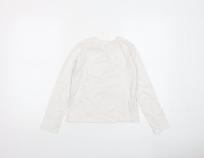 Boys UK Size 9-10 Years MNG White BasicJersey T-Shirt