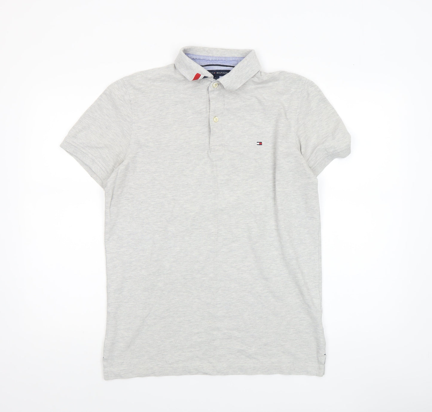 Mens UK Size M Tommy Hilfiger Cotton Blend Polo Shirt
