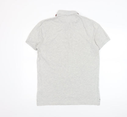 Mens UK Size M Tommy Hilfiger Cotton Blend Polo Shirt