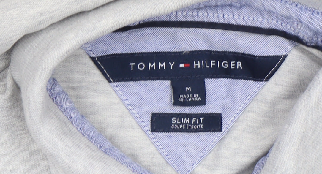 Mens UK Size M Tommy Hilfiger Cotton Blend Polo Shirt