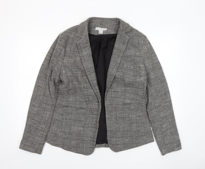 Womens UK Size 16 H&M Regular Grey Blazer