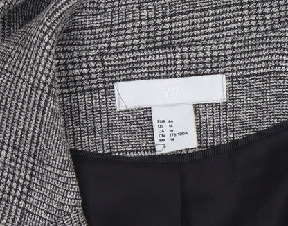Womens UK Size 16 H&M Regular Grey Blazer
