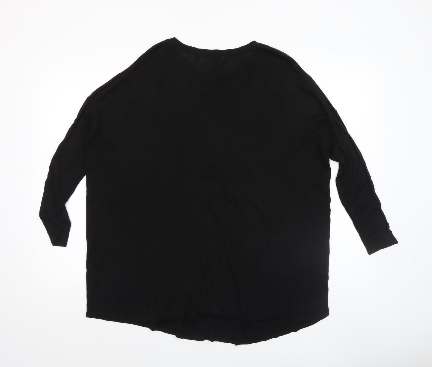 Womens UK Size 8 H&M Black Pullover Jumper