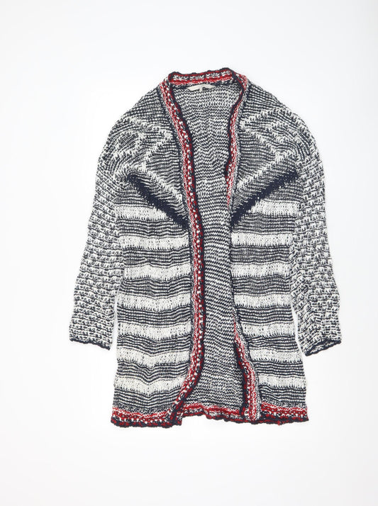 Womens UK Size L Clockhouse Multicoloured Cardigan Jumper