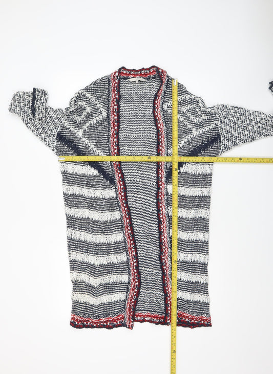 Womens UK Size L Clockhouse Multicoloured Cardigan Jumper