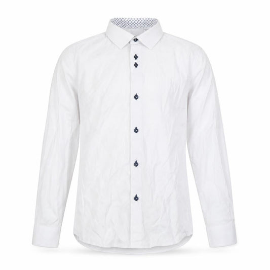 Boys UK Size 158 1880 Club White Dress Shirt Button-Up