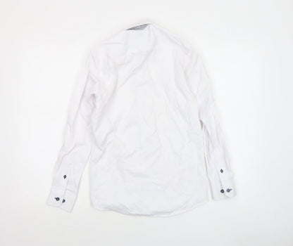 Boys UK Size 158 1880 Club White Dress Shirt Button-Up