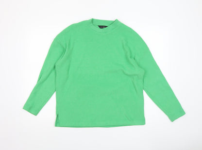 Womens UK Size M F&F Green Pullover Jumper