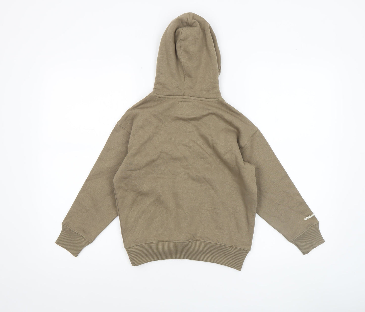 Boys UK Size 6-7 Years Zara Beige Pullover Hoodie