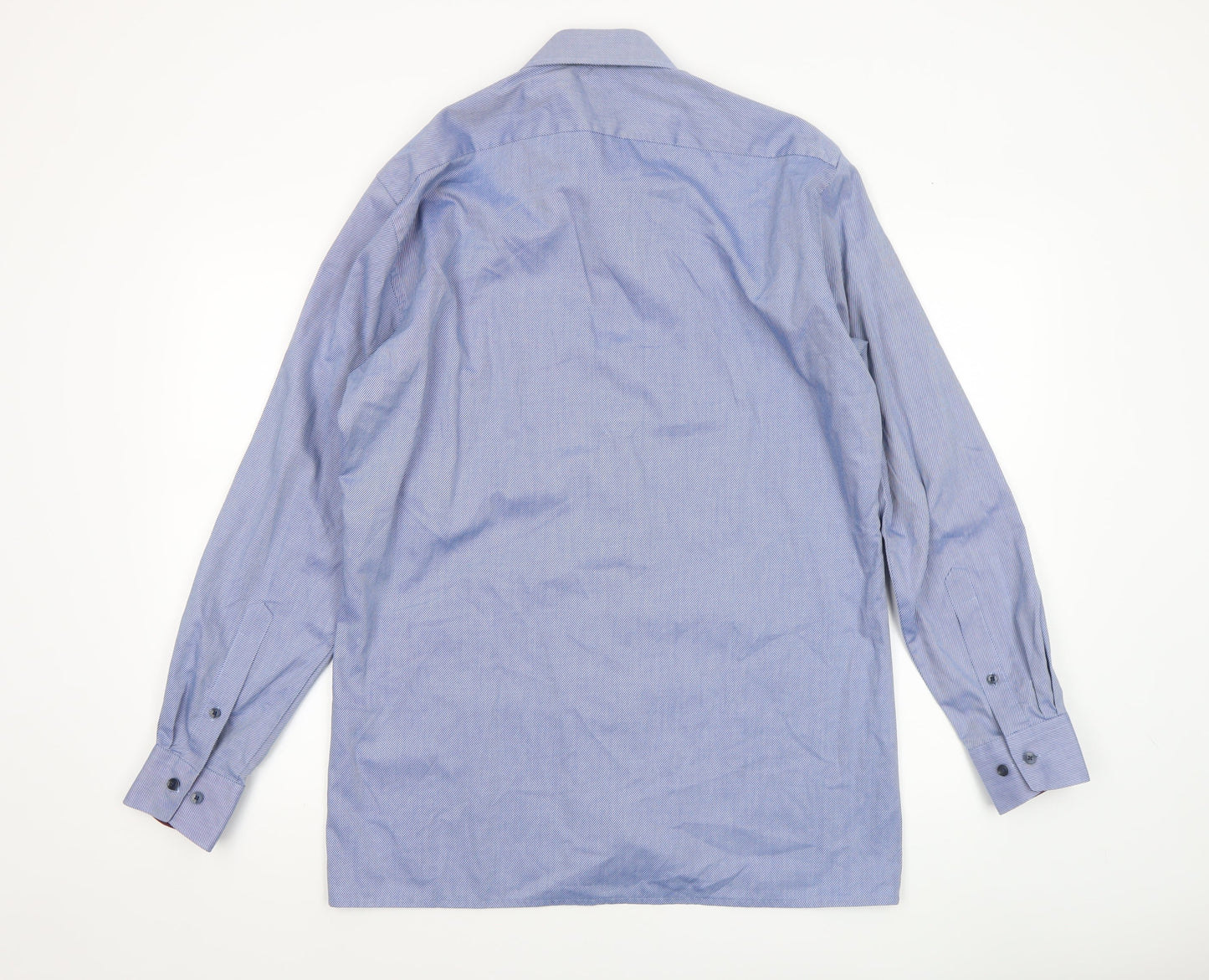 Mens UK Collar Size 15.75 Olymp Smart Blue  Dress Shirt