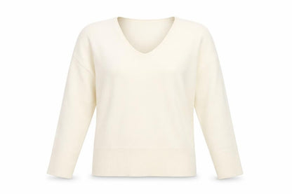 Womens UK Size 12 Primark Ivory Pullover Jumper