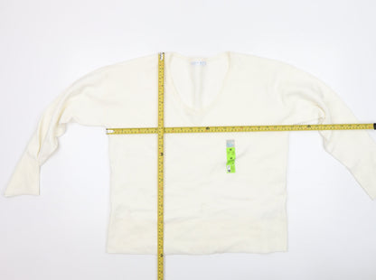 Womens UK Size 12 Primark Ivory Pullover Jumper