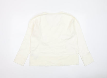 Womens UK Size 12 Primark Ivory Pullover Jumper