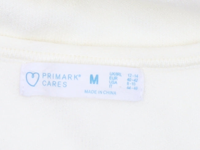 Womens UK Size 12 Primark Ivory Pullover Jumper