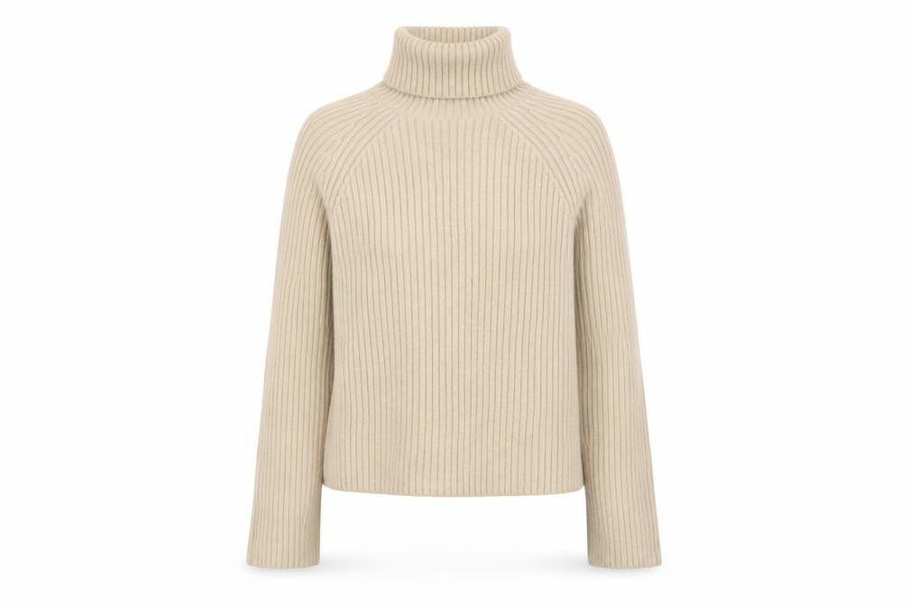 Womens UK Size S H&M Beige Pullover Jumper