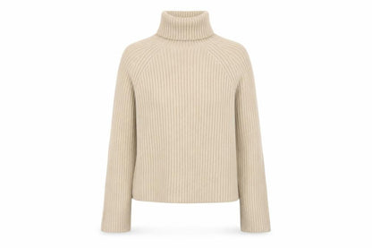 Womens UK Size S H&M Beige Pullover Jumper