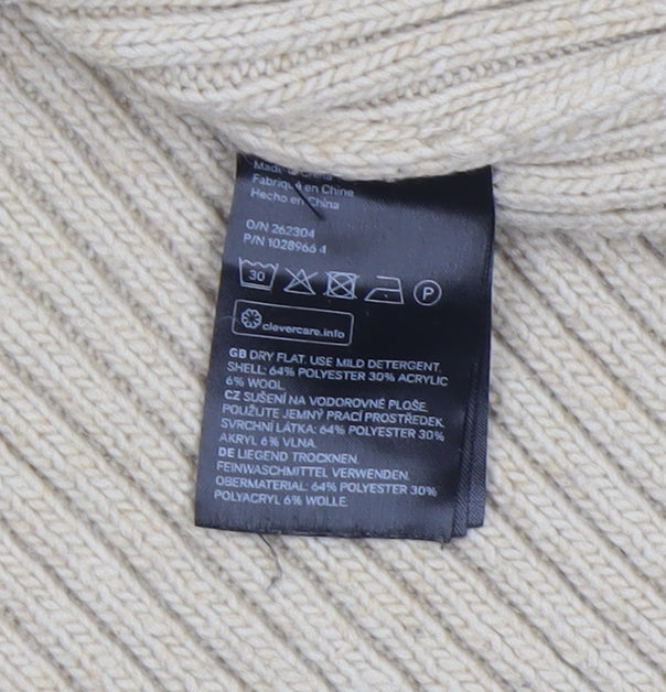 Womens UK Size S H&M Beige Pullover Jumper