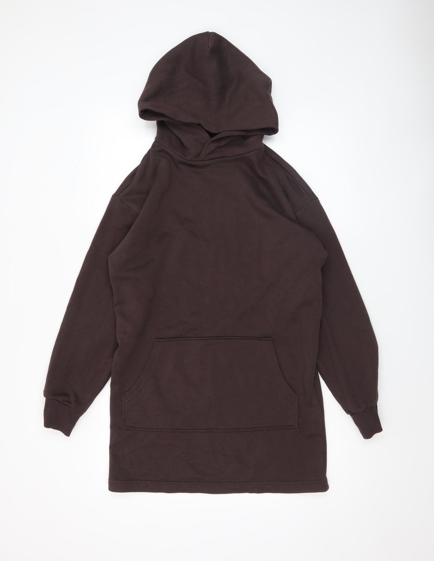 Womens UK Size 2XS H&M Brown Pullover Hoodie