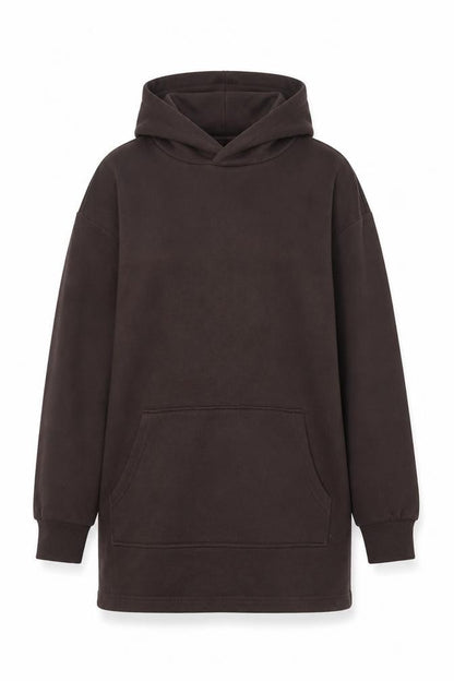 Womens UK Size 2XS H&M Brown Pullover Hoodie