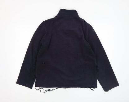 Womens UK Size 12 Maine New England Blue Basic Jacket