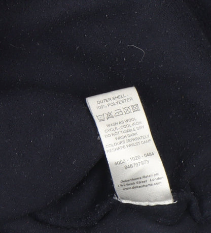 Womens UK Size 12 Maine New England Blue Basic Jacket