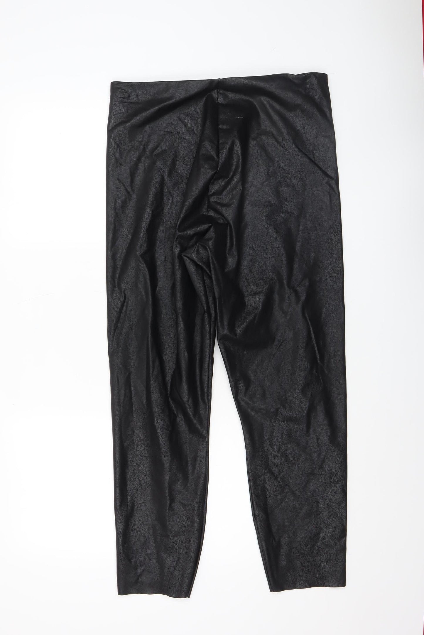 Womens UK Size 16 Gallery Slim Fit Leggings Black Trousers