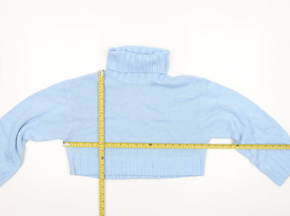 Womens UK Size 8 H&M Blue Pullover Jumper