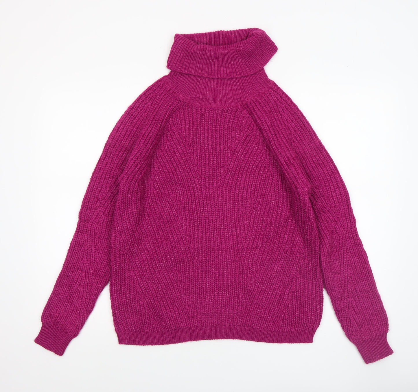 Womens UK Size XS Primark Pink Pullover Jumper