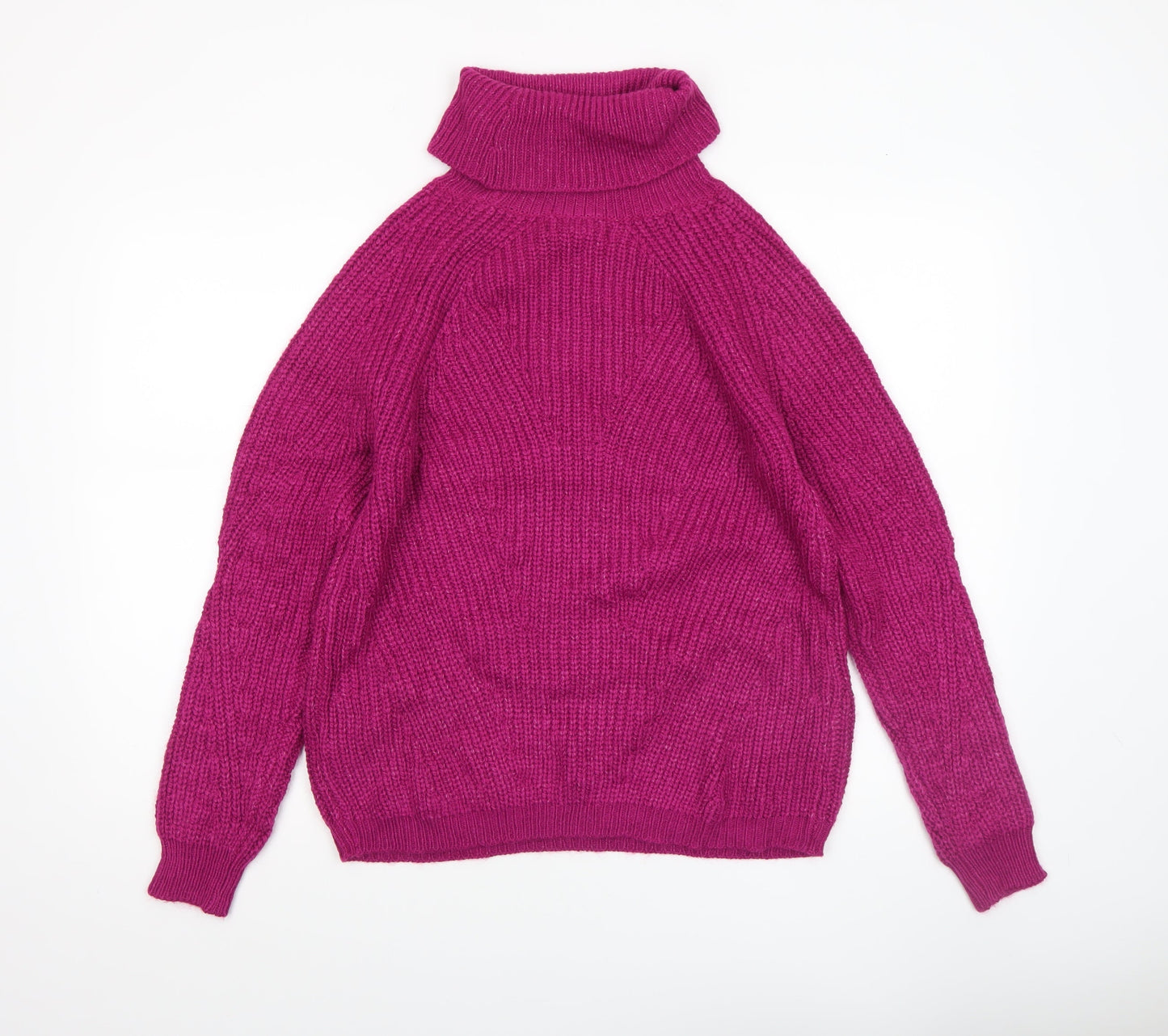 Womens UK Size XS Primark Pink Pullover Jumper