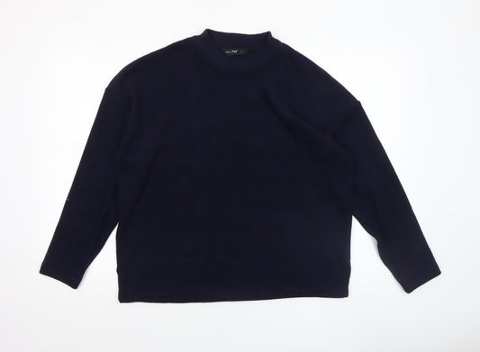Womens UK Size M F&F Blue Pullover Jumper