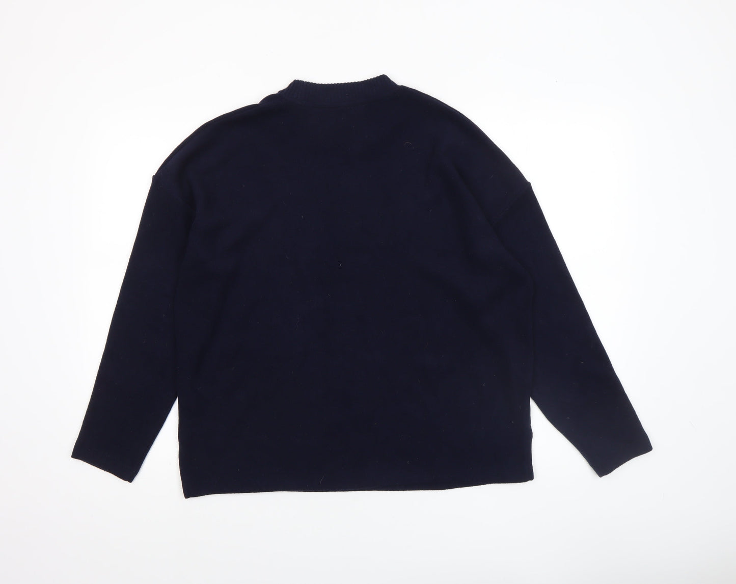 Womens UK Size M F&F Blue Pullover Jumper