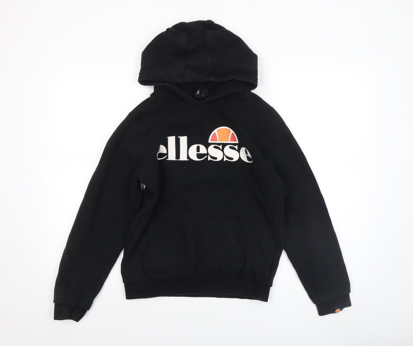 Boys UK Size 12-13 Years ellesse Black Pullover Hoodie