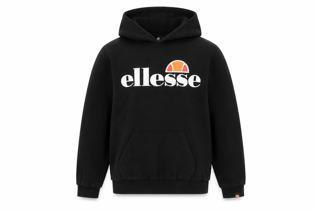 Boys UK Size 12-13 Years ellesse Black Pullover Hoodie