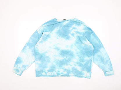 Womens UK Size M Dunnes Blue Pullover Sweatshirt