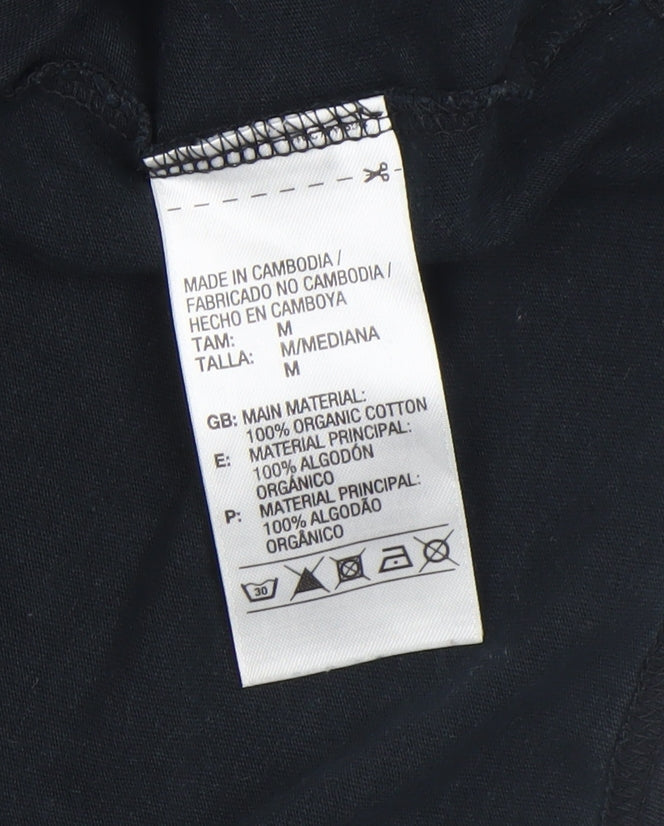 Mens UK Size M adidas Black  T-Shirt