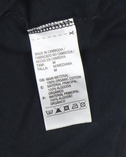 Mens UK Size M adidas Black  T-Shirt
