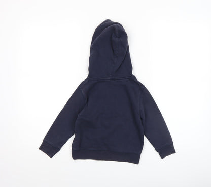 Boys UK Size 3 Years Gap Blue Pullover Hoodie
