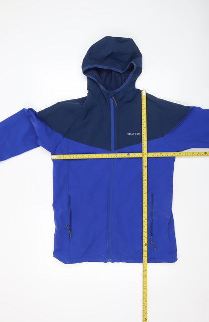 Mens UK Size M Avventura Blue Windbreaker Coat