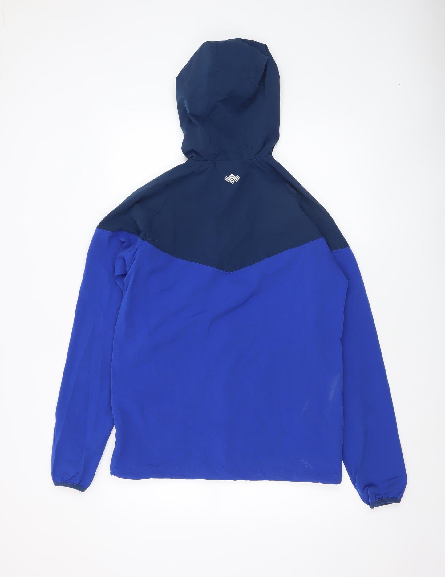 Mens UK Size M Avventura Blue Windbreaker Coat