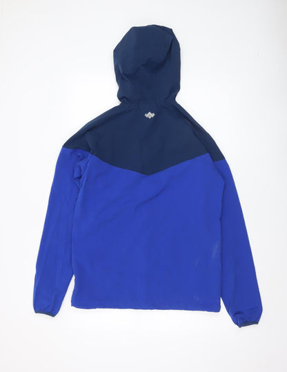 Mens UK Size M Avventura Blue Windbreaker Coat
