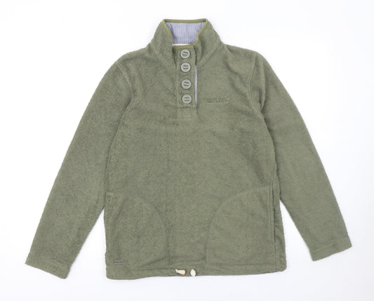 Womens UK Size 10 Regatta Green Pullover Sweatshirt