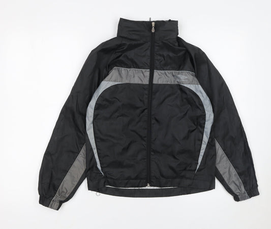 Boys UK Size 9 Years Umbro Black Track Jacket