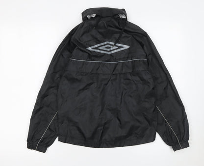 Boys UK Size 9 Years Umbro Black Track Jacket