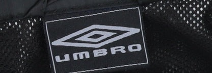 Boys UK Size 9 Years Umbro Black Track Jacket