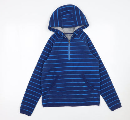 Boys UK Size 11 Years John Lewis Blue Pullover Hoodie