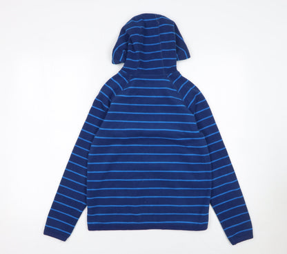 Boys UK Size 11 Years John Lewis Blue Pullover Hoodie