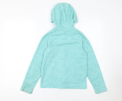 Girls UK Size 9-10 Years Mountain Warehouse Green Full Zip Hoodie